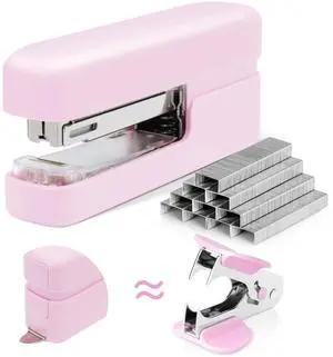 Stapler, 45 Sheet Capacity, Pink Stapler, 45 Sheet Capacity, Pink