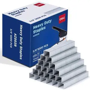 Staples, Heavy Duty Staples for Heavy Duty Staplers, 3/8'' Length Staples, Heavy Duty Staples for Heavy Duty Staplers, 3/8'' Length