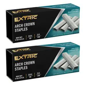 B8 Staples 1/4 inch Heavy Duty Staples for Standard B8 Stapler, 2 Pack Staple, 10,000 Pack B8 Staples 1/4 inch Heavy Duty Staples for Standard B8 Stapler, 2 Pack Staple, 10,000 Pack