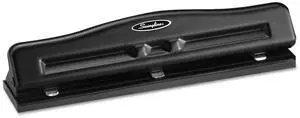 2-3 Hole Punch, Adjustable, Commercial Hole Puncher, 11 Sheet Punch Capacity, Black (74020) 2-3 Hole Punch, Adjustable, Commercial Hole Puncher, 11 Sheet Punch Capacity, Black (74020)