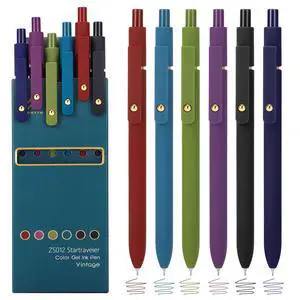 Colored Gel Pens,0.5mm Fine Point Smooth Writing Color Ink Pens Colored Gel Pens,0.5mm Fine Point Smooth Writing Color Ink Pens