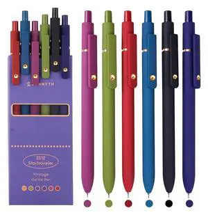 Colorful Gel Pens, 6Pcs 0.5mm Fine Point Retractable Multi Colored Pens for Journaling, Sketching, School Supplies Gifts for Women Teens Colorful Gel Pens, 6Pcs 0.5mm Fine Point Retractable Multi Colored Pens for Journaling, Sketching, School Supplies Gifts for Women Teens