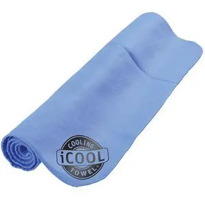 iCOOL PVA Cooling Towel, 26" x 17", Sky Blue iCOOL PVA Cooling Towel, 26" x 17", Sky Blue