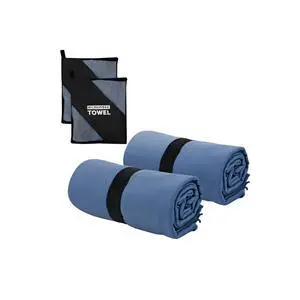 Microfiber Camping Towel for Face Quick Dry Lightweight Small Travel Body Beach Swimming Cycling Fishing Hiking Backpacking Towels(Navy Blue, 2 Pack S) Microfiber Camping Towel for Face Quick Dry Lightweight Small Travel Body Beach Swimming Cycling Fishing Hiking Backpacking Towels(Navy Blue, 2 Pack S)