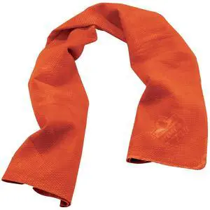Chill Its 6602 Cooling Towel, Long Lasting Cooling Relief Orange 29.50" x 13.00" Chill Its 6602 Cooling Towel, Long Lasting Cooling Relief Orange 29.50" x 13.00"