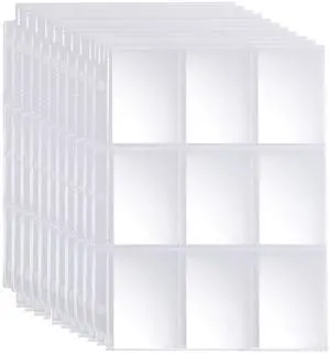Trading Card Sleeves, 1440 Pockets Premium Double Side Baseball Card Sleeves Pages for 3 Ring Binder, 9 Pocket Card Sheets Protectors for Standard Pokemon Cards, Sports, Yugioh, Business Cards Trading Card Sleeves, 1440 Pockets Premium Double Side Baseball Card Sleeves Pages for 3 Ring Binder, 9 Pocket Card Sheets Protectors for Standard Pokemon Cards, Sports, Yugioh, Business Cards
