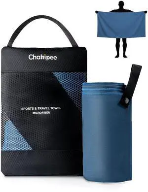 Quick Dry Microfiber Towel Travel, Beach & Camping Towels. Fast Drying, Super Absorbent & Ultra Compact for Travel, Bath, Gym, Swimming, 1 Pack, 60''x30'' Navy Blue Quick Dry Microfiber Towel Travel, Beach & Camping Towels. Fast Drying, Super Absorbent & Ultra Compact for Travel, Bath, Gym, Swimming, 1 Pack, 60''x30'' Navy Blue