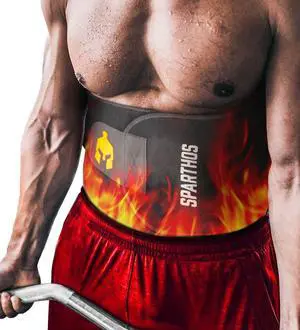 Sweat Band Waist Trainer for Men & Women - Belly Fat Belt - XXL Sweat Band Waist Trainer for Men & Women - Belly Fat Belt - XXL