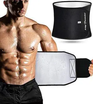 Waist Trainer for Men Women Belly Fat, Sweat Belt Band, BL Waist Trainer for Men Women Belly Fat, Sweat Belt Band, BL