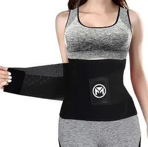 Waist Trainer Belt for Women Waist Trimmer Workout Fitness Black Waist Trainer Belt for Women Waist Trimmer Workout Fitness Black