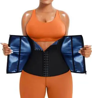 Waist Trainer for Women Working Out Trimmer Sweat Belly Band Waist Trainer for Women Working Out Trimmer Sweat Belly Band