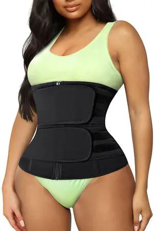 Women Waist Trainer Cincher Corset Tummy Control Workout Sweat Band Slimmer Belly Belt Weight Loss Sports Girdle Women Waist Trainer Cincher Corset Tummy Control Workout Sweat Band Slimmer Belly Belt Weight Loss Sports Girdle