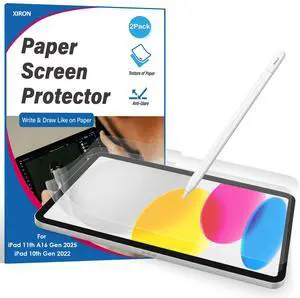 Paper Screen Protector for iPad A16 11th 2025 & 10th Generation 10.9" Paper Screen Protector for iPad A16 11th 2025 & 10th Generation 10.9"