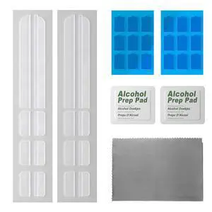 Privacy Screen Adhesive Strips and Slide Mount Tabs for Laptop Computer Monitor, Privacy Screen Slide Mount Tabs *2, Privacy Screen Adhesive Strips *2, 1pcs Microfiber Cloth, 2pcs Screen Cleaning Kit Privacy Screen Adhesive Strips and Slide Mount Tabs for Laptop Computer Monitor, Privacy Screen Slide Mount Tabs *2, Privacy Screen Adhesive Strips *2, 1pcs Microfiber Cloth, 2pcs Screen Cleaning Kit