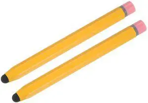 2pcs Stylus Pens for Touch Screens Hexagon Crayon Stylus Pen Universal Capacitive Stylus for All Touch Screen Devices, 4.7" Yellow 2pcs Stylus Pens for Touch Screens Hexagon Crayon Stylus Pen Universal Capacitive Stylus for All Touch Screen Devices, 4.7" Yellow