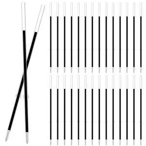 30 Piece Ballpoint Refills 1 mm Medium Point Tip Retractable Ballpoint Pen Refills for Journal Writing Office and School Supplies for Click Pens 30 Piece Ballpoint Refills 1 mm Medium Point Tip Retractable Ballpoint Pen Refills for Journal Writing Office and School Supplies for Click Pens