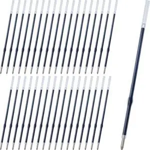 36pcs Ballpoint Pen Refills Blue Ink Medium Point 1.0mm Tip Smooth Writing Pen Refill (36 Blue) 36pcs Ballpoint Pen Refills Blue Ink Medium Point 1.0mm Tip Smooth Writing Pen Refill (36 Blue)