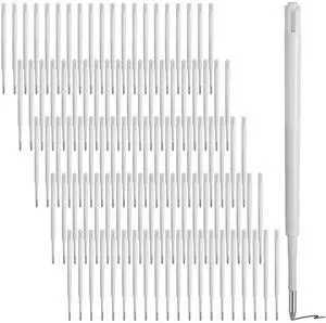 100 PCS Pen Refills for Twist Pens, 1.0mm Smooth Writing Black Ballpoint Ink Refills, 3.94" Retractable Twist Click Pen Universal Inserts for Office School Home Use 100 PCS Pen Refills for Twist Pens, 1.0mm Smooth Writing Black Ballpoint Ink Refills, 3.94" Retractable Twist Click Pen Universal Inserts for Office School Home Use