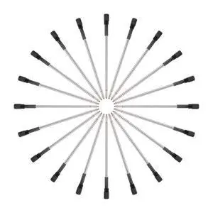 Pens Refills 20 Pcs 3.23in Ballpoint Pen Refills Sparkling Bling Diamond Crown Top Black Ink Medium Point Pens Pens Refills 20 Pcs 3.23in Ballpoint Pen Refills Sparkling Bling Diamond Crown Top Black Ink Medium Point Pens