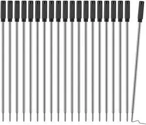 Pen Refills 20P, Replaceable Ballpoint Pen Refills, 1mm Medium Tip, Ink Pen Refills for Twist Pens, Black Ink Pen Refills 20P, Replaceable Ballpoint Pen Refills, 1mm Medium Tip, Ink Pen Refills for Twist Pens, Black Ink
