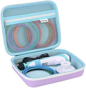 Hard Case for SCRIB3D P1 / MYNT3D / 3Doodler 3D Printing Pen, Purple Hard Case for SCRIB3D P1 / MYNT3D / 3Doodler 3D Printing Pen, Purple