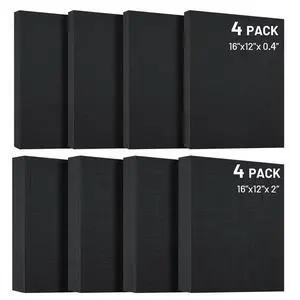 Dual-Thickness Case Foam Insert Kit 8PCS (4PCS 16x12x2" + 4PCS 16x12x0.4") - Pick and Pluck Protective Layer for Tool Drawers, Game Cases & Collectible Organizers Dual-Thickness Case Foam Insert Kit 8PCS (4PCS 16x12x2" + 4PCS 16x12x0.4") - Pick and Pluck Protective Layer for Tool Drawers, Game Cases & Collectible Organizers