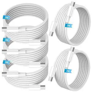 USB C to USB C Cable, 60W Fast Charging5Pack,5x6.6FT USB C to USB C Cable, 60W Fast Charging5Pack,5x6.6FT