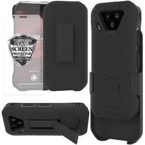 for Kyocera DuraForce Ultra 5G UW E7110 Case Screen Protector-Black for Kyocera DuraForce Ultra 5G UW E7110 Case Screen Protector-Black