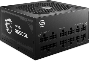 MSI MAG A650GL 650W 80 Plus Gold Power Supply MSI MAG A650GL 650W 80 Plus Gold Power Supply