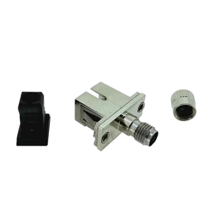 SMA Optical Fiber Adapter 3pcs Coupler Flange SMA-FC SMA-SC SMA-ST Fiber Optic Connector(SMA-SC) SMA Optical Fiber Adapter 3pcs Coupler Flange SMA-FC SMA-SC SMA-ST Fiber Optic Connector(SMA-SC)