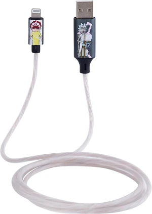 Official Licensed Rick And Morty Light Up MFI Lightning Charging Cable With Flowing Light Effect, Fast Charge And Data Sync. For iPhones, Tablets, iPads, Bluetooth Headphones, Power Banks Etc. Official Licensed Rick And Morty Light Up MFI Lightning Charging Cable With Flowing Light Effect, Fast Charge And Data Sync. For iPhones, Tablets, iPads, Bluetooth Headphones, Power Banks Etc.