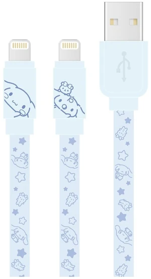 Gourmandise Sanrio Characters Lightning Cable, Cinnamoroll SANG-303CN Gourmandise Sanrio Characters Lightning Cable, Cinnamoroll SANG-303CN