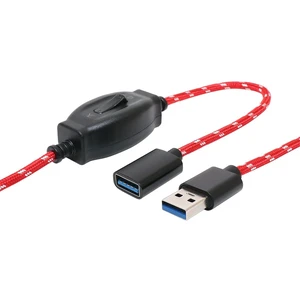 Miyoshi ZUSB-EXS35/RD MCO USB 3.0 Compatible, With On/Off Switch USB Extension Cable, Kotatsu Cord Style, Showa Retro Design, Communication/Charging, Transfer Speed Up To 5 Gbps, Charging Standards, 5 Miyoshi ZUSB-EXS35/RD MCO USB 3.0 Compatible, With On/Off Switch USB Extension Cable, Kotatsu Cord Style, Showa Retro Design, Communication/Charging, Transfer Speed Up To 5 Gbps, Charging Standards, 5