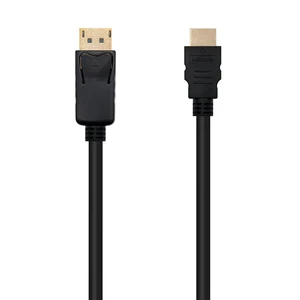 Blendend DisplayPort to HDMI Converter Cable with Male on Both Ends, Black, Length 2.0m, Ideal for Connecting Devices with DP Output to Displays with HDMI Input Blendend DisplayPort to HDMI Converter Cable with Male on Both Ends, Black, Length 2.0m, Ideal for Connecting Devices with DP Output to Displays with HDMI Input