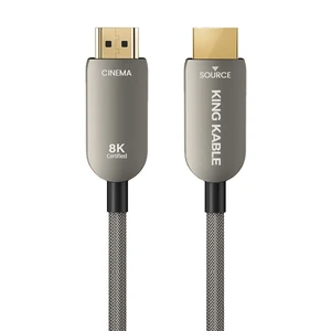 Certified Optical Fiber HDMI2.1 Cable 48Gbps 10K 8K60 4K120 eARC HDR VRR G-SYNC 50M 100M Certified Optical Fiber HDMI2.1 Cable 48Gbps 10K 8K60 4K120 eARC HDR VRR G-SYNC 50M 100M