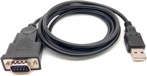 Equip Adapter USA-A -> Serial RS232-DB9 M/M 1.50 m Equip Adapter USA-A -> Serial RS232-DB9 M/M 1.50 m