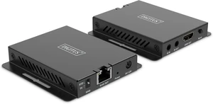 Digitus HDMI Extension Set - for Extending HDMI Signals via Network Cable - UltraHD 4k/120Hz - HDMI 2.1-40m Range - HDCP, HDR, EDID - CAT 6, CAT 6A, CAT 7 - Black Digitus HDMI Extension Set - for Extending HDMI Signals via Network Cable - UltraHD 4k/120Hz - HDMI 2.1-40m Range - HDCP, HDR, EDID - CAT 6, CAT 6A, CAT 7 - Black