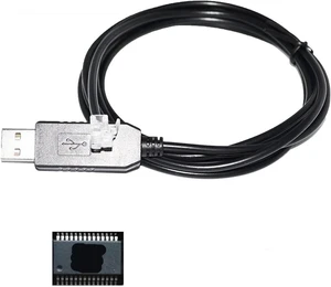 F&T>D*I FT232RL USB to 4-Pole RJ10 RS232 Serial Communication DEBUG Cable for SCHINDLER Elevator IDD X3 Diagnostics Interface to PC(1.8M,USB - RJ10) F&T>D*I FT232RL USB to 4-Pole RJ10 RS232 Serial Communication DEBUG Cable for SCHINDLER Elevator IDD X3 Diagnostics Interface to PC(1.8M,USB - RJ10)