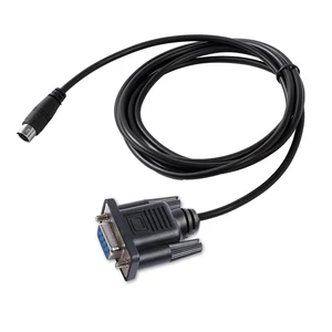 DB9 Female to 8-pin Mini Din VISCA RS232 Serial Control Cable for Connecting EVI/BRC/SRG Series Camera to PC(1.8M) DB9 Female to 8-pin Mini Din VISCA RS232 Serial Control Cable for Connecting EVI/BRC/SRG Series Camera to PC(1.8M)
