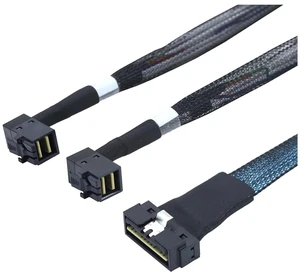PCI-E Ultraport Slimline SAS4.0 LP Low Profile SFF-8654 8i 74pin to M1ni S/AS HD SFF-8643 8I 36Pin 90 Degree Server Adapter Cord(0.8m) PCI-E Ultraport Slimline SAS4.0 LP Low Profile SFF-8654 8i 74pin to M1ni S/AS HD SFF-8643 8I 36Pin 90 Degree Server Adapter Cord(0.8m)