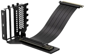 Graphics Card Holder Vertical Mounting Steering Bracket Kit 200mm PCI-E 4.0 Extension for Chassis(PCI-E4.0 Bracket Bk) Graphics Card Holder Vertical Mounting Steering Bracket Kit 200mm PCI-E 4.0 Extension for Chassis(PCI-E4.0 Bracket Bk)