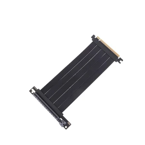 Full Speed PCIE 3.0 4.0 16x Riser Cable Graphics Card Extension Cable PCIE GPU Expansion Card Riser Shielded Extender(4.0 90 20cm) Full Speed PCIE 3.0 4.0 16x Riser Cable Graphics Card Extension Cable PCIE GPU Expansion Card Riser Shielded Extender(4.0 90 20cm)