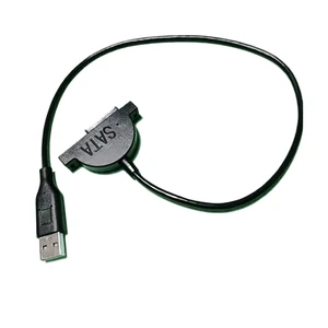 External Optical Drive Converter Cable USB Adapter USB 2.0 to Sata 6P+7P 13Pin CD DVD ROM Slimline Sata for Laptop External Optical Drive Converter Cable USB Adapter USB 2.0 to Sata 6P+7P 13Pin CD DVD ROM Slimline Sata for Laptop