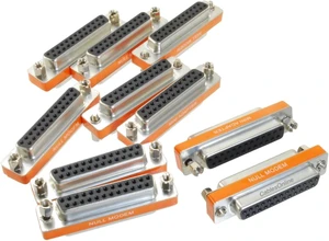 CablesOnline DB25 Null Modem Female to Female Slimline Data Transfer Adapter/Gender Changer, (10-Pack) (AD-N03M-10) CablesOnline DB25 Null Modem Female to Female Slimline Data Transfer Adapter/Gender Changer, (10-Pack) (AD-N03M-10)