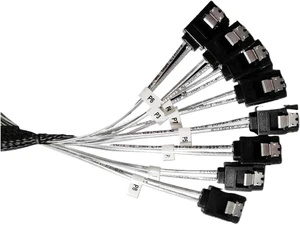 SAS4.0 SFF-8654 8i to 8 Ports Adapter SAS4.0 SFF-8654 8i to 8 Ports Adapter