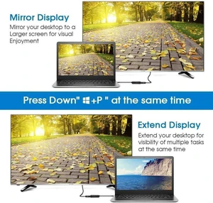 USB to VGA Adapter, 1080P USB 3.0 to VGA Display External Cable Adapter, Multi-Display Video Converter PC for Windows7/8/8.1/10 MacOS Desktop Laptop PC Monitor Projector HDTV USB to VGA Adapter, 1080P USB 3.0 to VGA Display External Cable Adapter, Multi-Display Video Converter PC for Windows7/8/8.1/10 MacOS Desktop Laptop PC Monitor Projector HDTV
