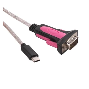 USB Type C to DB9 Male RS232 Serial Adapter Cable with Original FTDI Chip for Programming, Debugging & Legacy Device Connection USB Type C to DB9 Male RS232 Serial Adapter Cable with Original FTDI Chip for Programming, Debugging & Legacy Device Connection