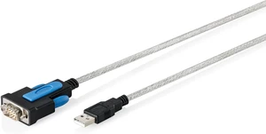 DIGITUS USB 2.0 to RS232 Adapter Cable - USB-A DB9 Male - 1.8m DIGITUS USB 2.0 to RS232 Adapter Cable - USB-A DB9 Male - 1.8m