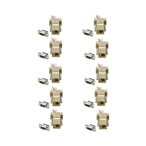 10 Pack db9 Female rs232 to rj11 rj12 6p6c 6 Wires Telephone Modular Adapter 10 Pack db9 Female rs232 to rj11 rj12 6p6c 6 Wires Telephone Modular Adapter