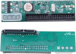 To IDE Adapter 2.5" / 3.5" Serial ATA HDD to PATA IDE 39/40Pin Converter 4Pin Power to PATA Connector Riser Board(2.6cm Wide Board) To IDE Adapter 2.5" / 3.5" Serial ATA HDD to PATA IDE 39/40Pin Converter 4Pin Power to PATA Connector Riser Board(2.6cm Wide Board)